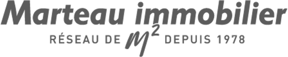 Logo MarteauImmobilier Gris